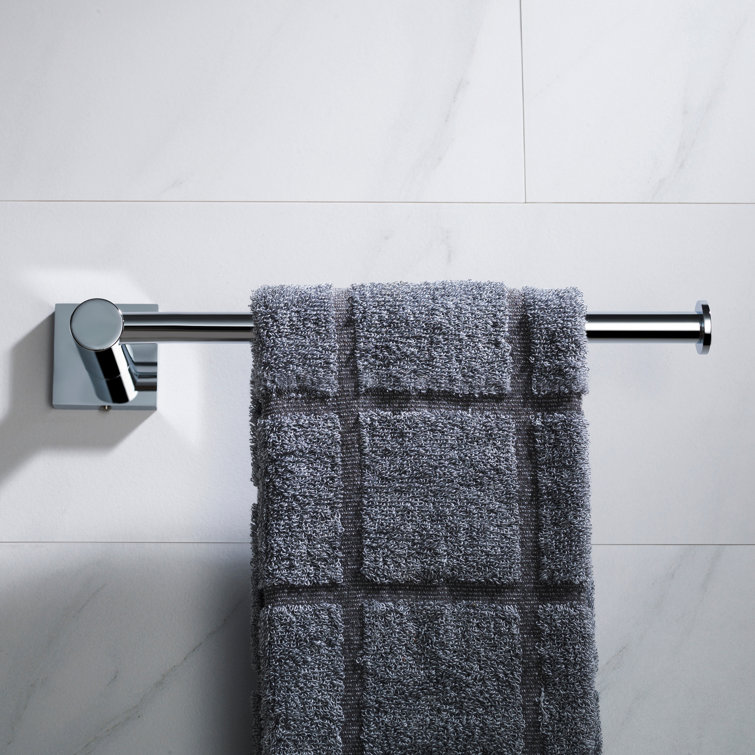 Ventus Chrome 10.5" Wall Mounted Towel Bar