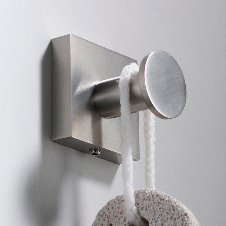 Ventus Brushed Nickel Wall Mounted Towel Hook