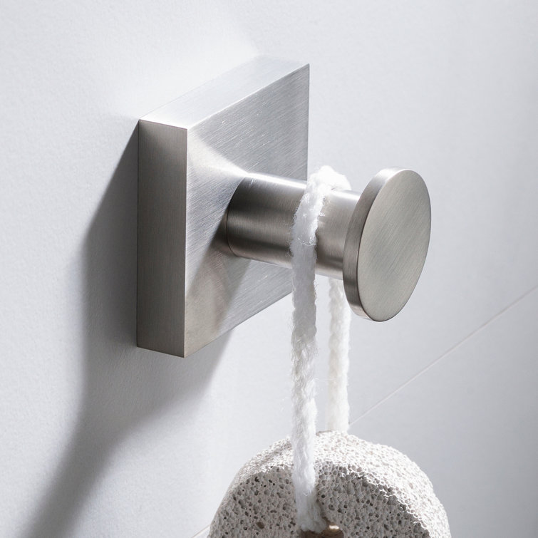 Ventus Brushed Nickel Wall Mounted Towel Hook