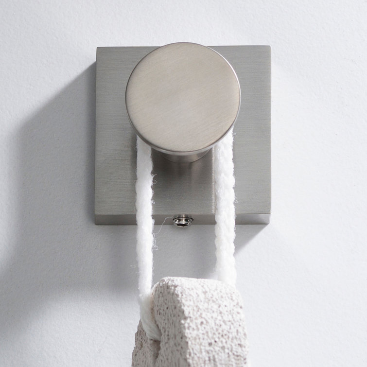 Ventus Brushed Nickel Wall Mounted Towel Hook