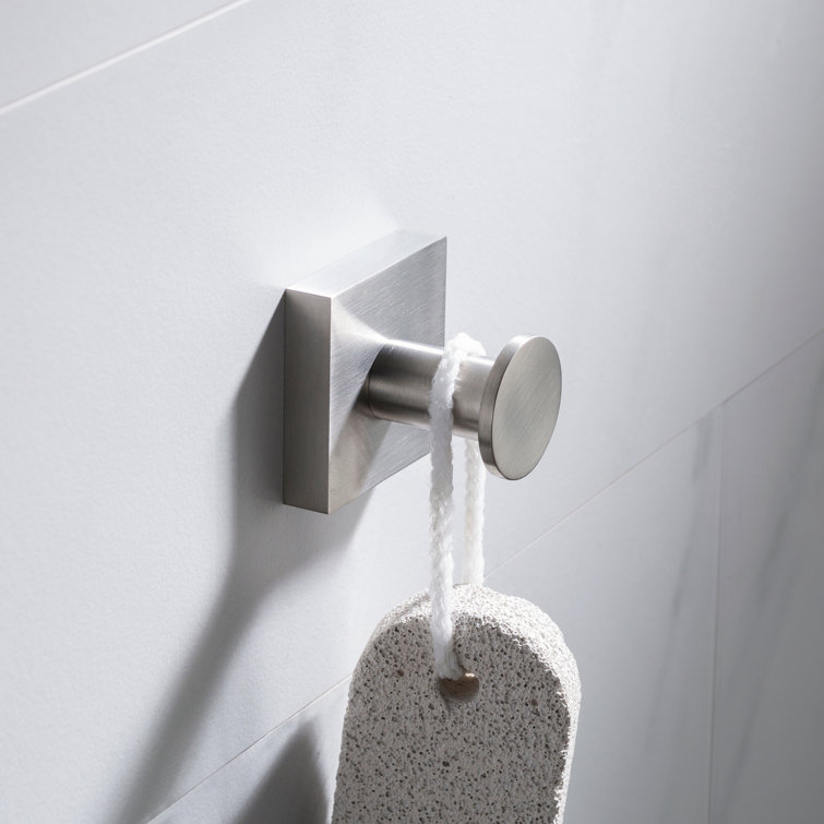 Ventus Brushed Nickel Wall Mounted Towel Hook