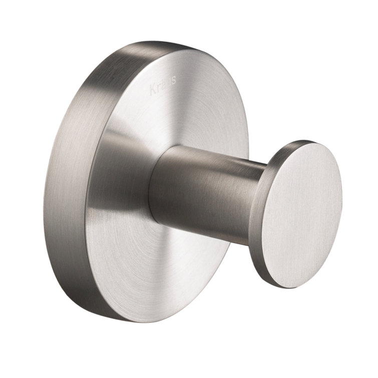 Elie Brushed Nickel Wall Mounted Robe Hook