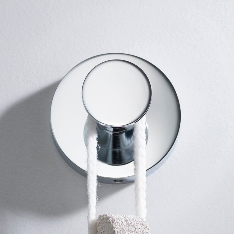 Elie Chrome Finish Wall Mounted Towel Hook