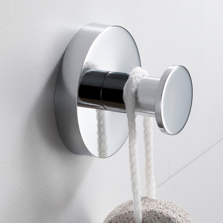 Elie Chrome Finish Wall Mounted Towel Hook