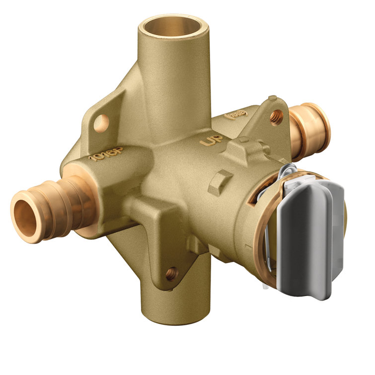 Moen Brass Pressure Balanced Shower Valve with PEX Connections
