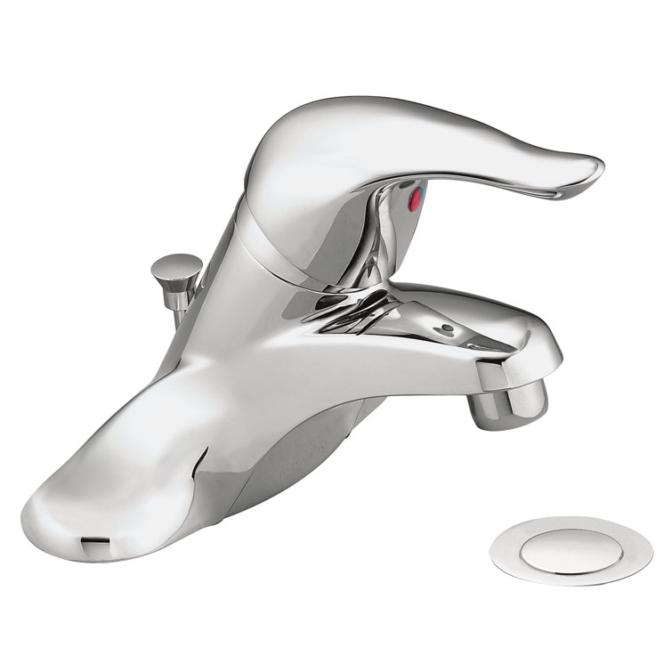 Chateau Chrome Single Handle Centerset Bathroom Faucet