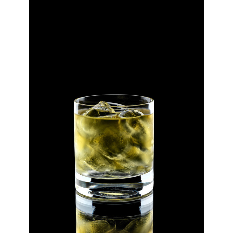 Luigi Bormioli Classico 13.5 oz Clear Crystal Whiskey Glass Set
