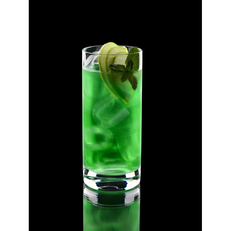 Luigi Bormioli Classico Clear Tall Beverage Glass Set of 4