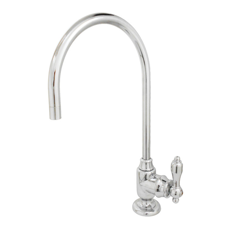 Polished Chrome Single-Handle Water Filtration Faucet
