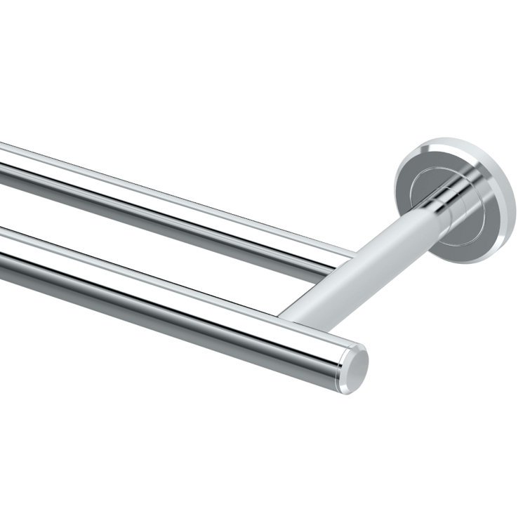 Latitude II 24-Inch Polished Chrome Double Towel Bar