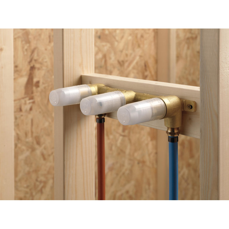 Delta Modern Chrome Wall-Mount Lavatory Valve