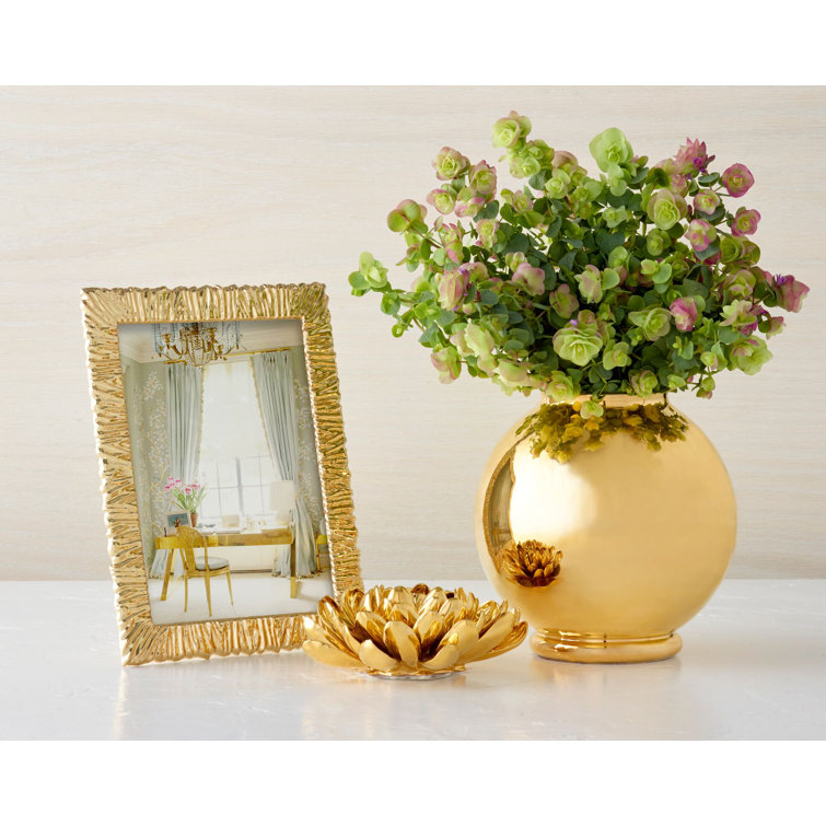 Ambroise Gold Metal 8x10 Picture Frame