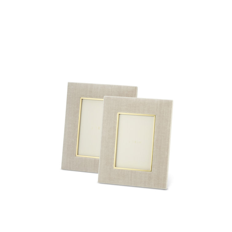 Moss Green Velvet 4x6 Tabletop Picture Frame