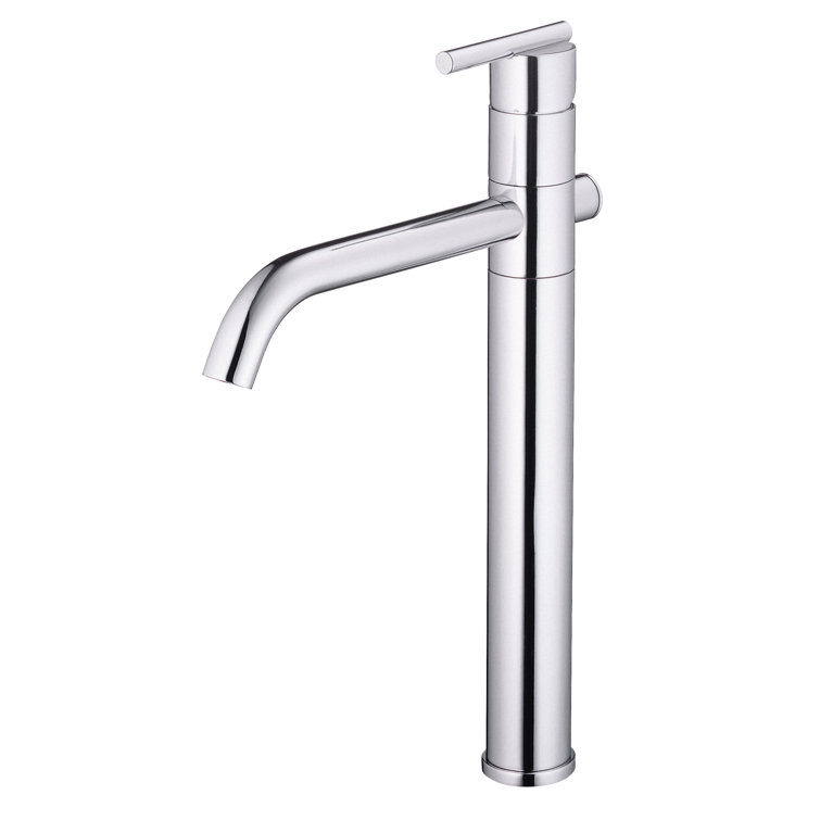 Parma Chrome Single Handle Vessel Bathroom Faucet
