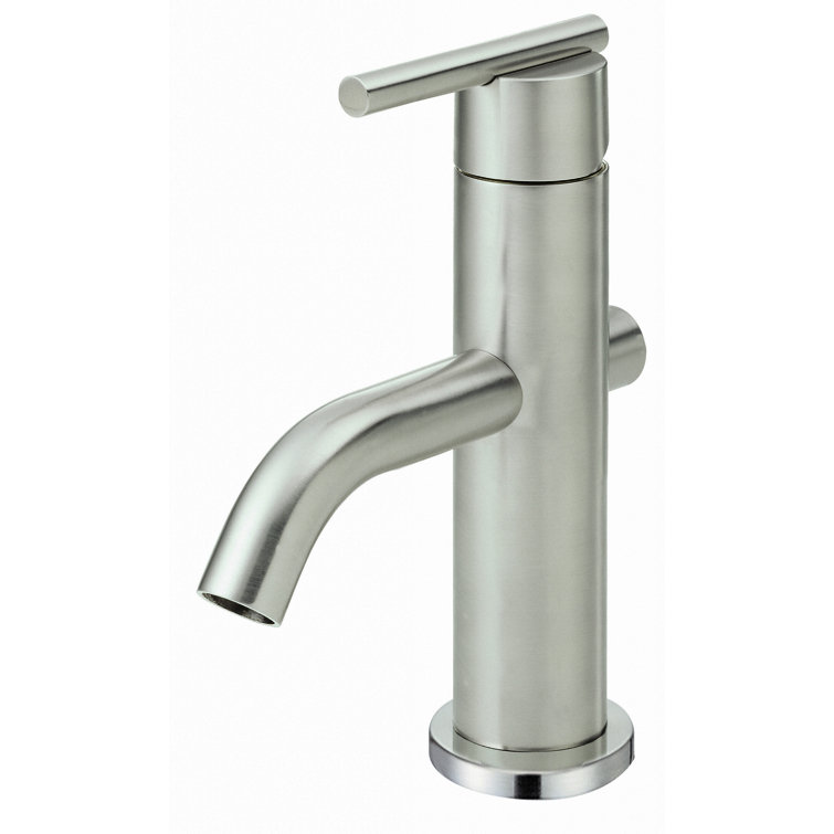 Parma Modern Brushed Nickel Single-Handle Bathroom Faucet