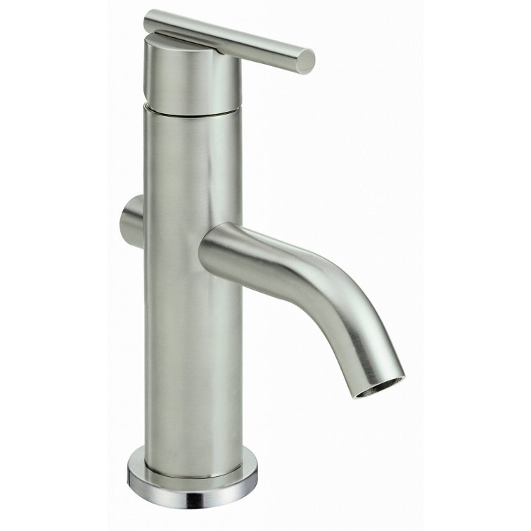 Parma Modern Brushed Nickel Single-Handle Bathroom Faucet