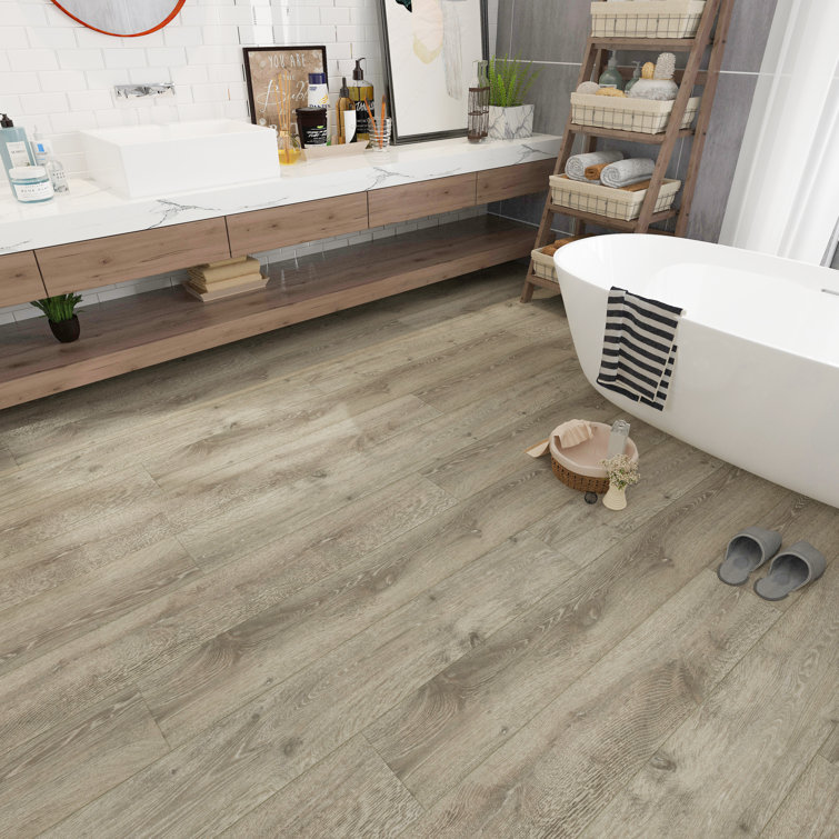 Akaroa Ash 9" x 60" Waterproof Vinyl Plank Flooring