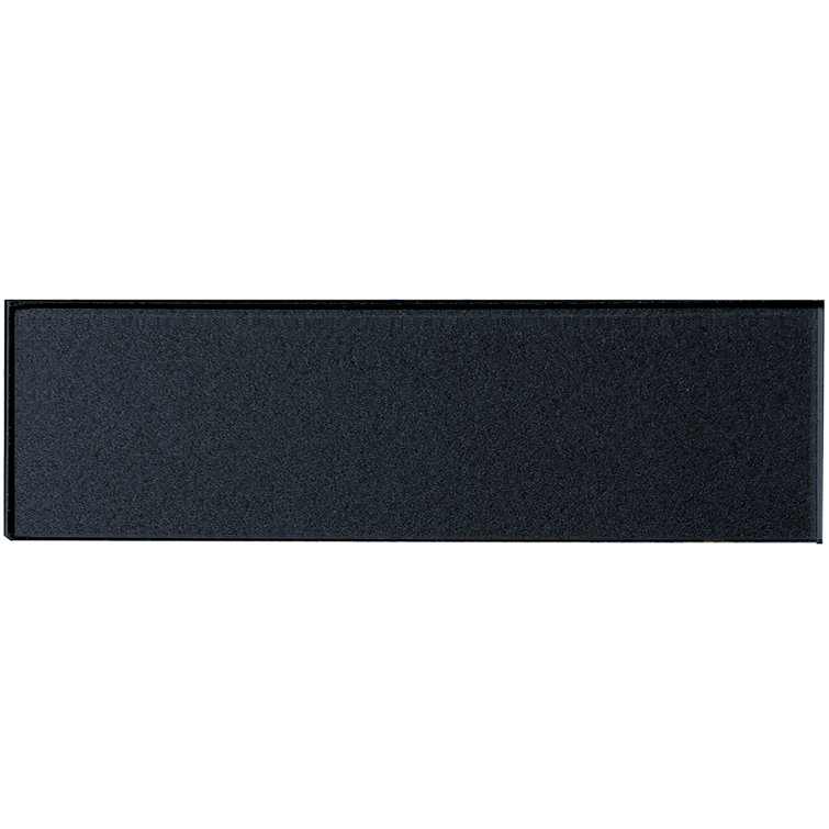 Forever Glossy 4 in. x 16 in. Diamond Grade Glass Straight Edge Large Format Subway Decorative Kitchen & Bathroom Wall Tile