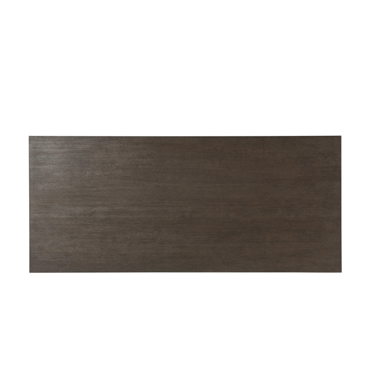 Cardamon Gray 49.25'' Contemporary Home Office Desk with Drawers