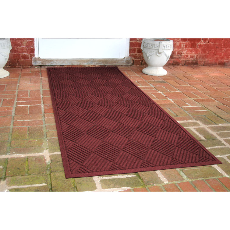 Eco-Friendly Charcoal Polypropylene Outdoor Runner Mat 59"x35"