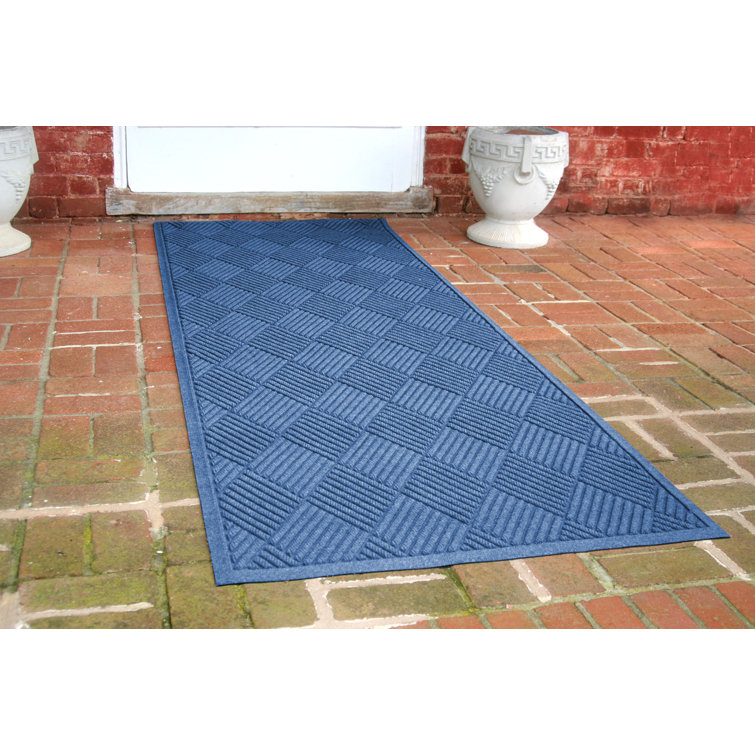 Eco-Friendly Charcoal Polypropylene Outdoor Runner Mat 59"x35"