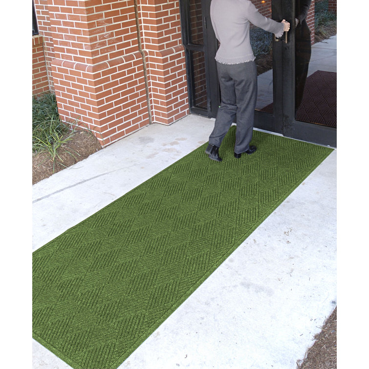 Eco-Friendly Charcoal Polypropylene Outdoor Runner Mat 59"x35"