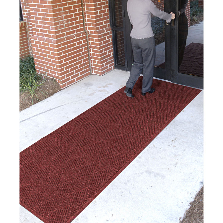 Eco-Friendly Charcoal Polypropylene Outdoor Runner Mat 59"x35"