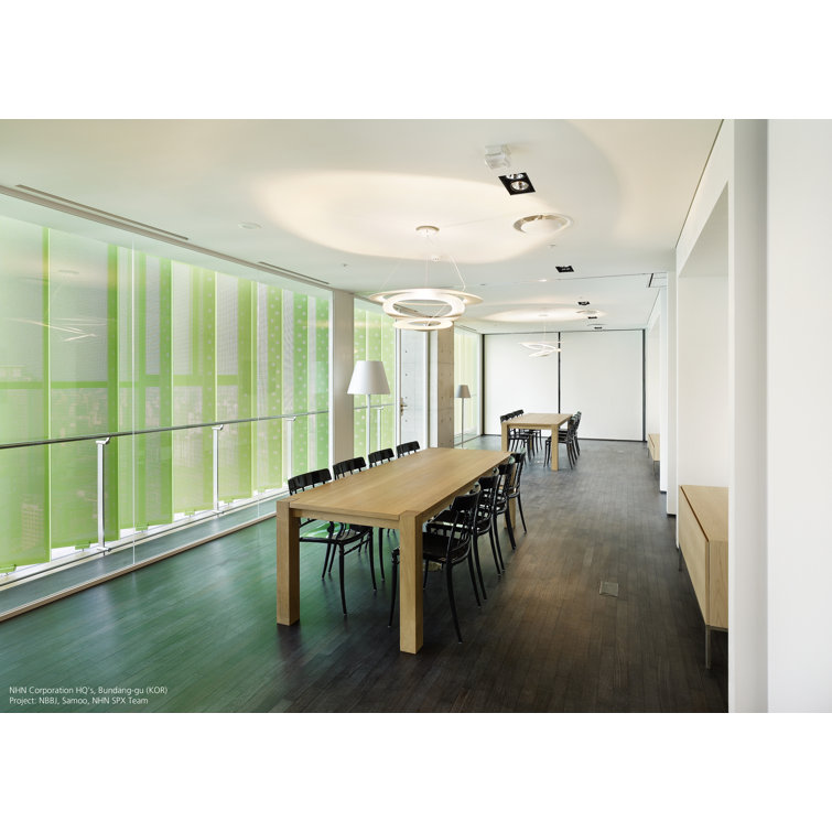 Pirce Large White Aluminum LED Suspension Light