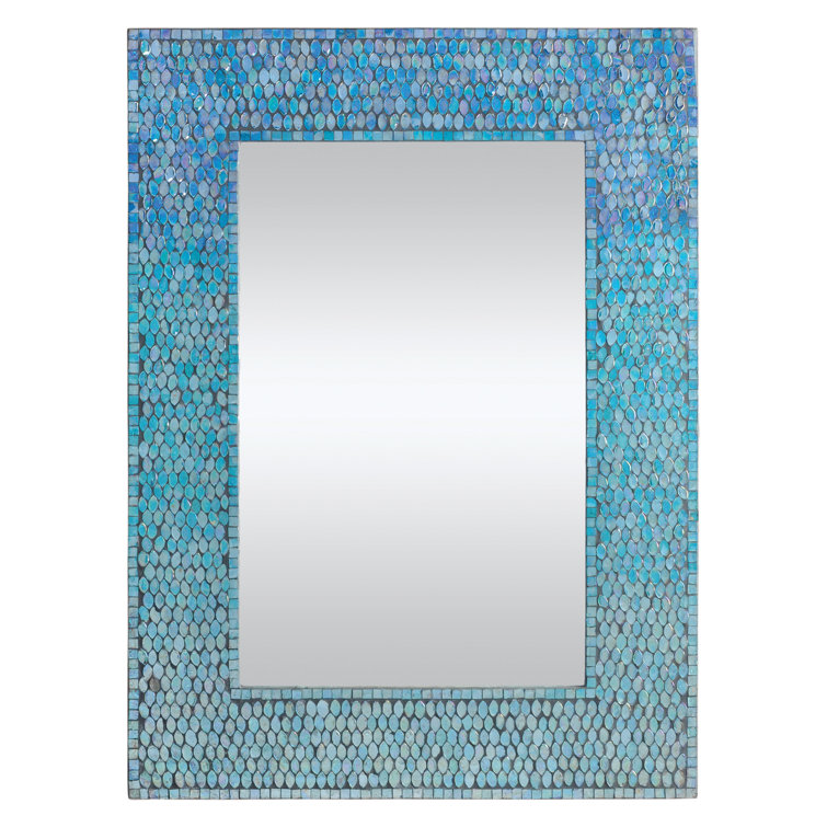 Catarina Mosaic Rectangular Wall Mirror 23" x 31"