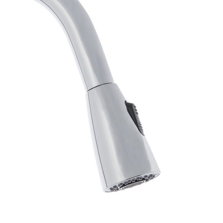 Prosper Chrome Gooseneck Pull Down Kitchen Faucet