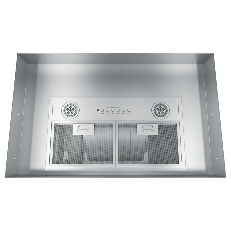 Stainless Steel 20" Convertible Insert Range Hood with Heat Sentry