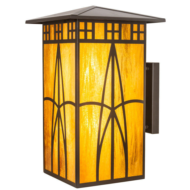 Timeless Bronze 20" Energy Star Mission Wall Sconce