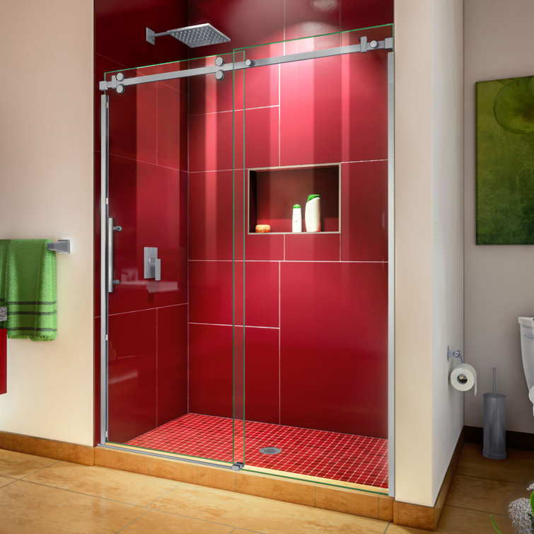 Enigma Sky Frameless Sliding Shower Door with ClearMax Technology
