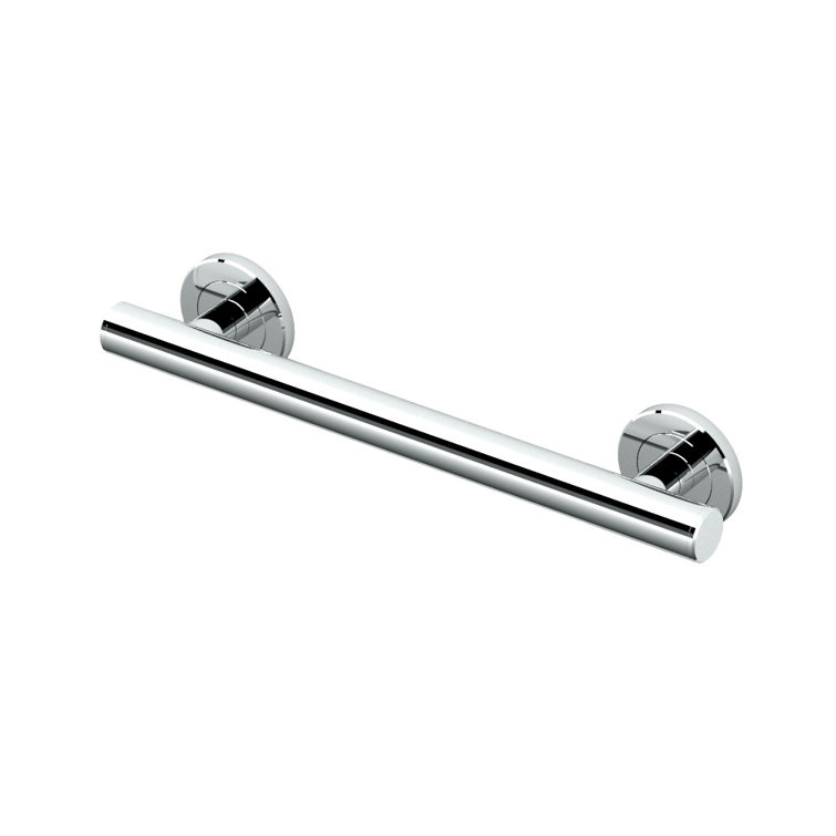 Latitude II 12-inch Polished Chrome Stainless Steel Grab Bar
