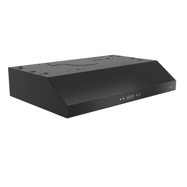 Broan 30-Inch Black Convertible Under-Cabinet Range Hood