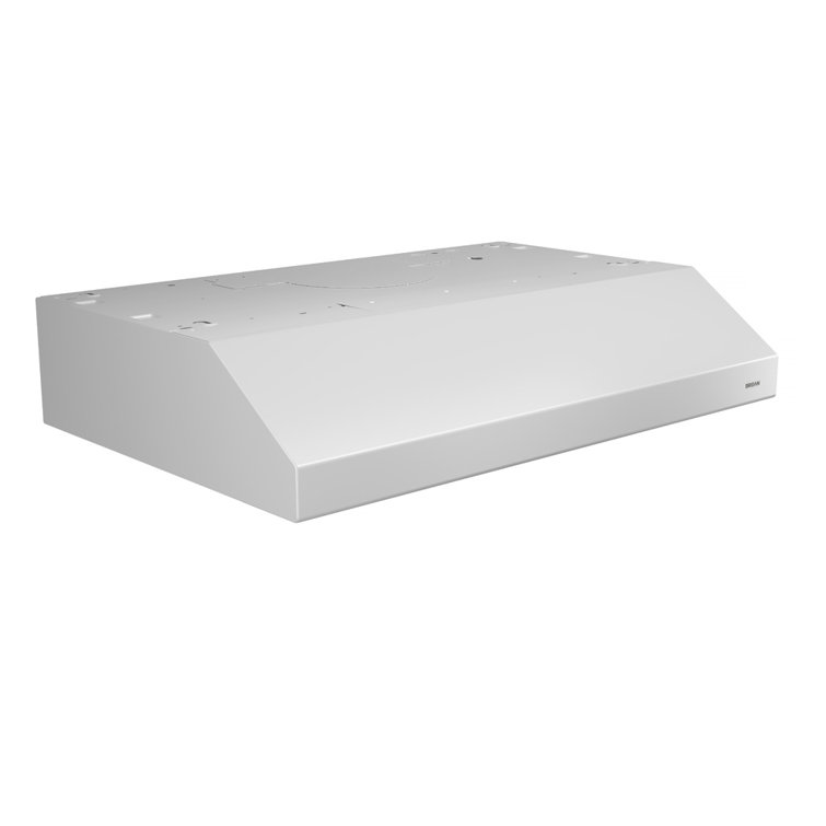 Broan 30-Inch White Convertible Under-Cabinet Range Hood