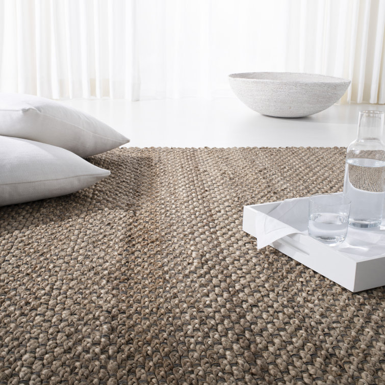 Wild Indigo Hand-Knotted Wool & Synthetic 4' x 6' Area Rug