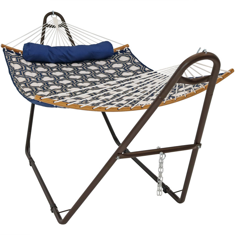 Bronze Heavy-Duty Steel Universal Hammock Stand for 9 to 14 Feet Hammocks