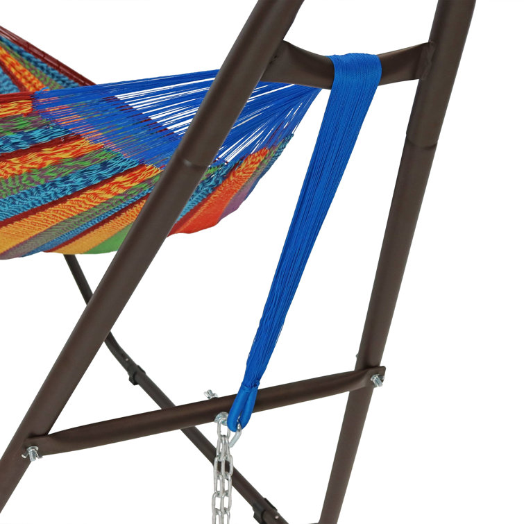 Bronze Heavy-Duty Steel Universal Hammock Stand for 9 to 14 Feet Hammocks