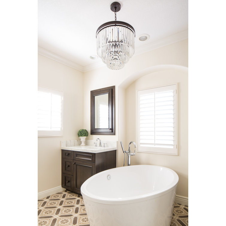 Enchante 8" x 8" Matte Multicolor Porcelain Decorative Tile