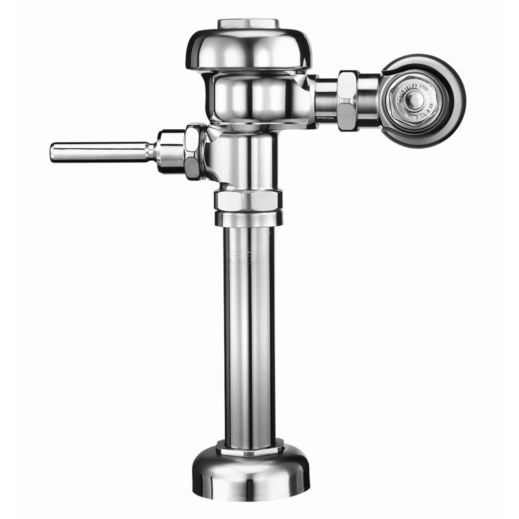Sloan Polished Chrome Brass Flush Valve for Water Closet