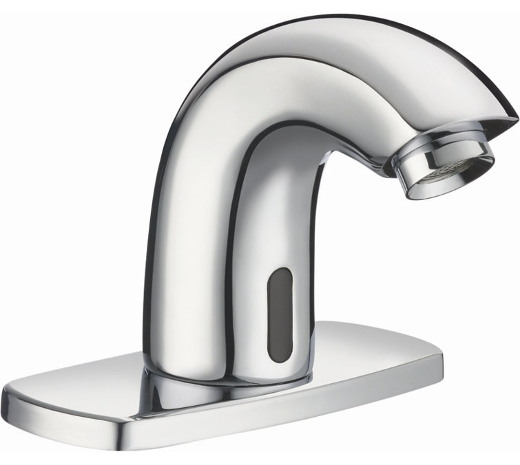 Sloan Polished Chrome Single-Hole Sensor Faucet with 0.5 GPM Flow