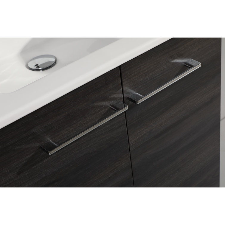 Annecy 24" Black Walnut Freestanding Bathroom Vanity