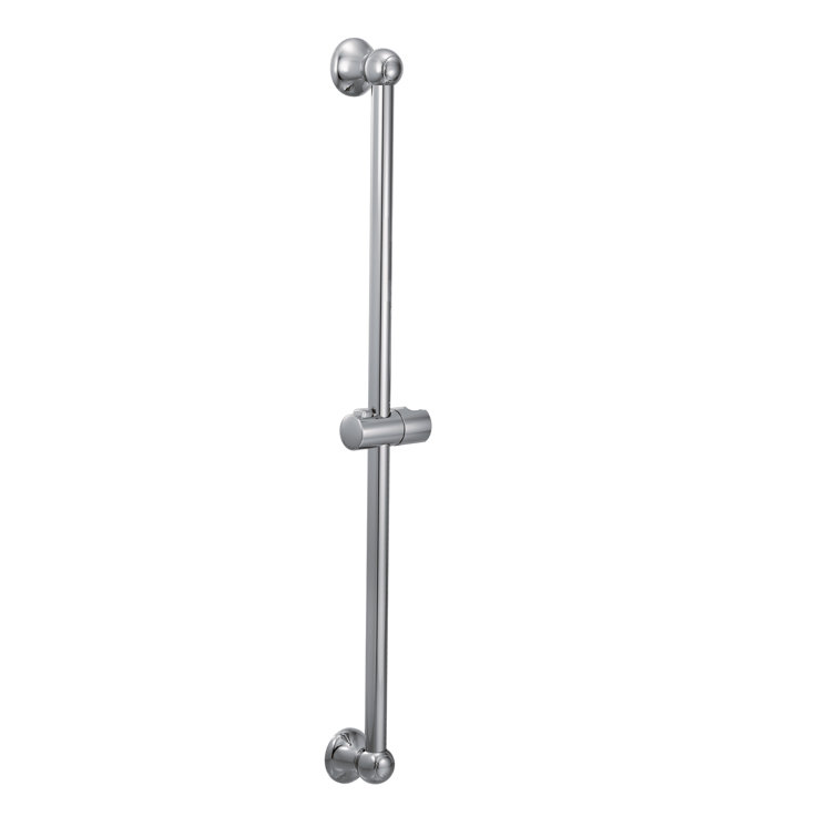 Polished Nickel 30" Traditional Slide Bar