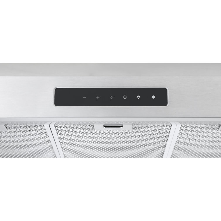 Stainless Steel 36" Under Cabinet Range Hood with LED Lights