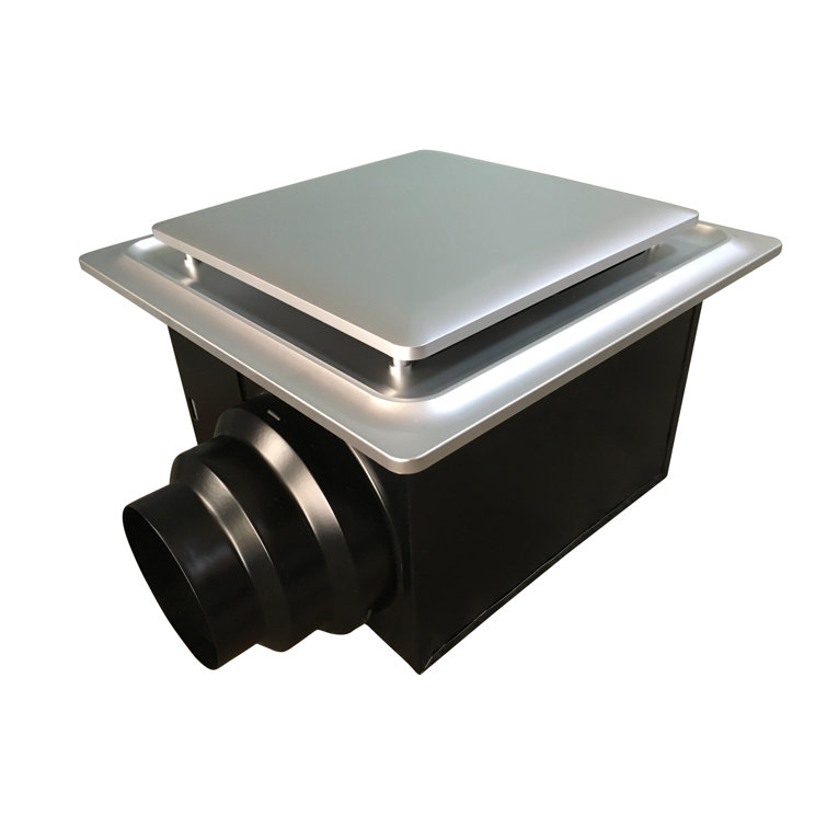 Satin Nickel 80 CFM Energy Star Bathroom Fan