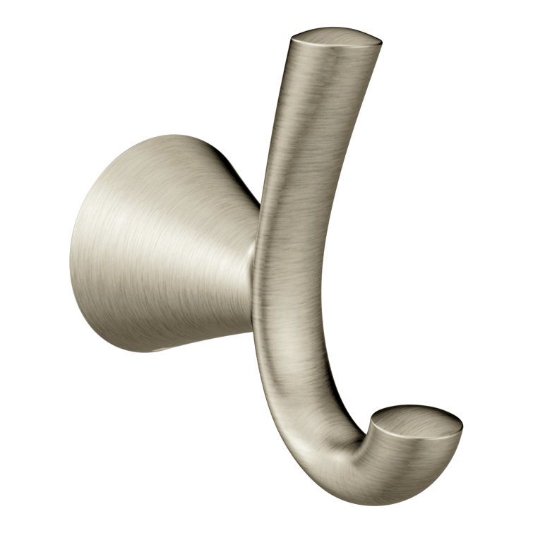 Brushed Nickel Modern Wall Mounted Robe Hook
