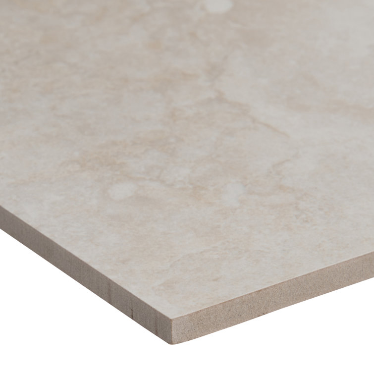 Ansello Ivory Large 12" x 24" Matte Ceramic Tile