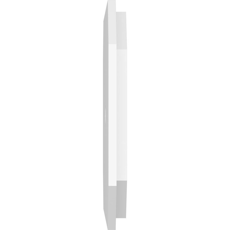 White PVC Rectangular Ceiling Medallion, 40" x 20"