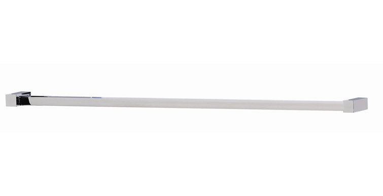 Polished Nickel 30" Contemporary Wall Mounted Towel Bar